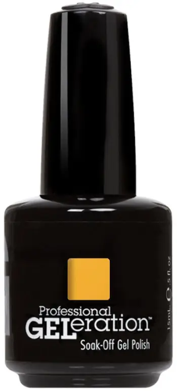 Llak xhel gjysmë permanent Jessica GELeration GEL 944 Totally Curmeric, 15ml, portokalli e ngrohtë