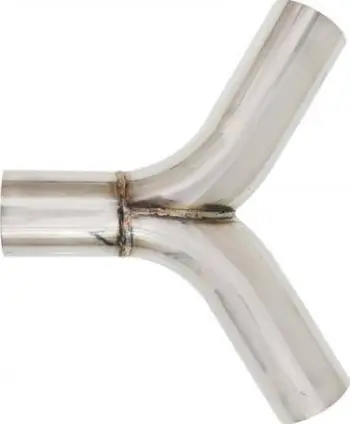 Pjesë shkarkimi TurboWorks Exhaust Tee, 120°, 51 63mm, inox