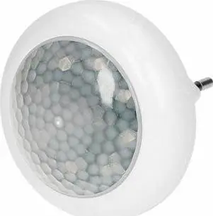 Dritë nate me prizë Orno Night LED, sensor lëvizjeje, sensor muzgut, e bardhë