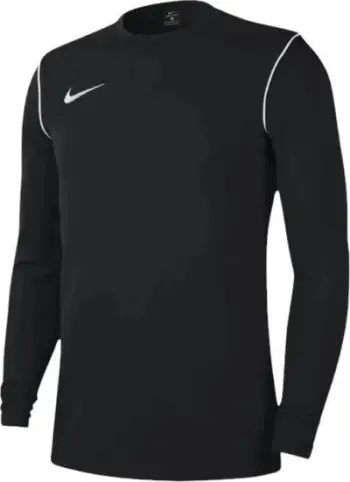 Bluze sportive Nike Park 20 Crew M FJ3004-010, Dri FIT, 100% poliester, e zezë