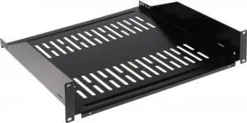 Rafte për RACK Delta Shelf 19" 2U P19-2U/459, thellësi 459mm, set 2 copë, metalike