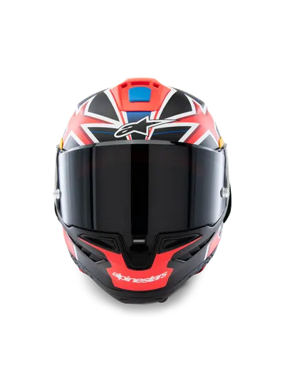 Helmetë moto Alpinestars Supertech R10 SR-10, karboni, garash, e zezë - 6