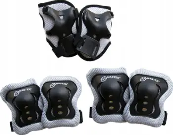 Set mbrojtës për patina Master Profi Protect XL, 6 pjesë, për të rritur, shumëngjyrësh
