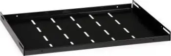 Rafte RACK Delta Shelf 19", 360mm, set 2 copë, të zinj