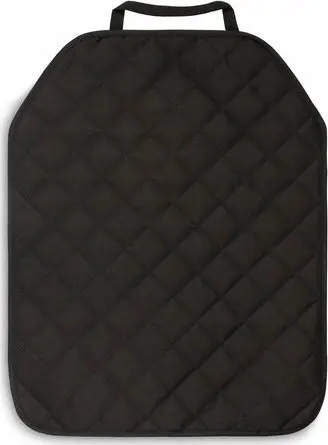 Set mbrojtës për sedilje makine Quilted, mat mbrojtëse dhe mbrojtës sediljeje, material i papërshkueshëm nga uji, i zi