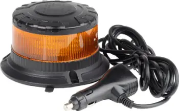 Dritë paralajmëruese AMiO 04105, 16 LED, 12V 24V, portokalli