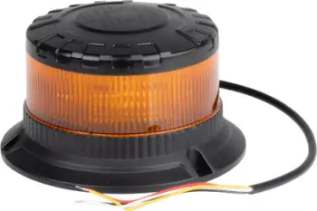 Dritë paralajmëruese AMiO 04106, 16 LED, 12/24V, portokalli