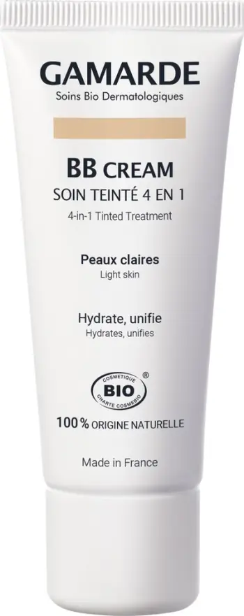 Krem fytyre me ngjyrë Gamarde Tinted Care Light, për lëkurë të ndjeshme, 40 g