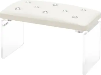 Suport manikyr Momo Diamond, ergonomik, Ecru