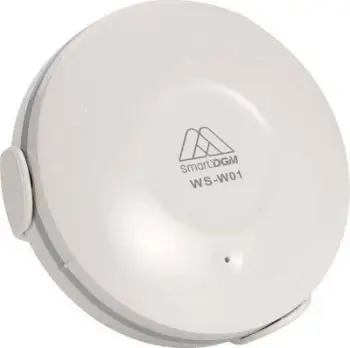 Detektor uji SmartDGM WS-W01, sensor rrjedhjeje, WiFi, i bardhë