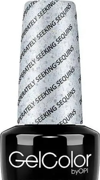 Llak xheli gjysmë-permanent OPI Desperately Seeking Sequins, 15ml, me shkëlqim