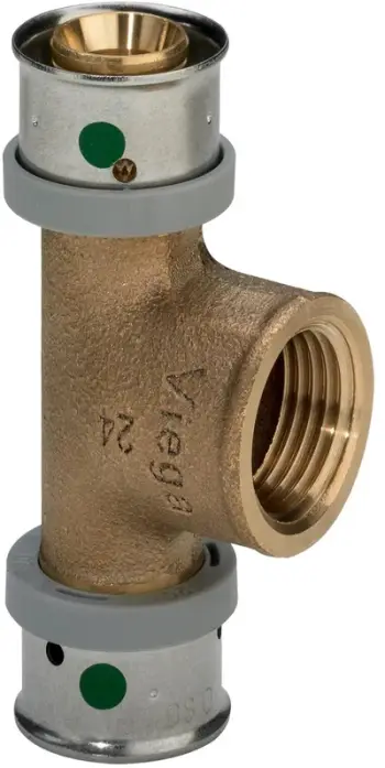 Pjesë T Viega Pexfit Pro 4717, 16 x 1/2" x 16, për tub 16 mm