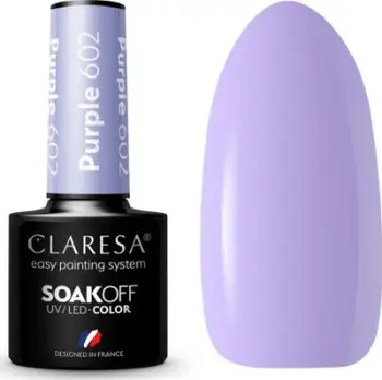 Llak xheli hibrid Claresa Purple 602, 5 g, lejla vjollcë