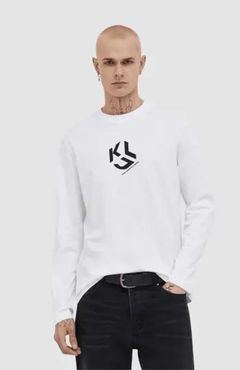 klj regular monogram lslv tee