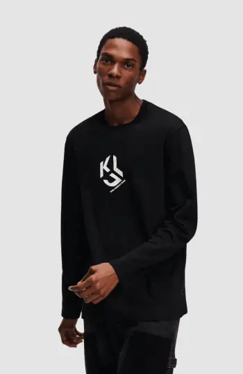 klj regular monogram lslv tee