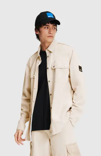 klj mix material jacket