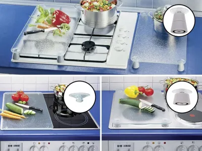Set mbulesë sobe Wenko XL, 2 pjesë, xham, transparent - 5