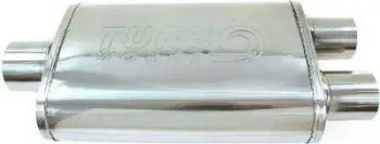 Sustë qendrore TurboWorks LT 304SS, diametër 57-51mm, Hi-Flow, argjendtë