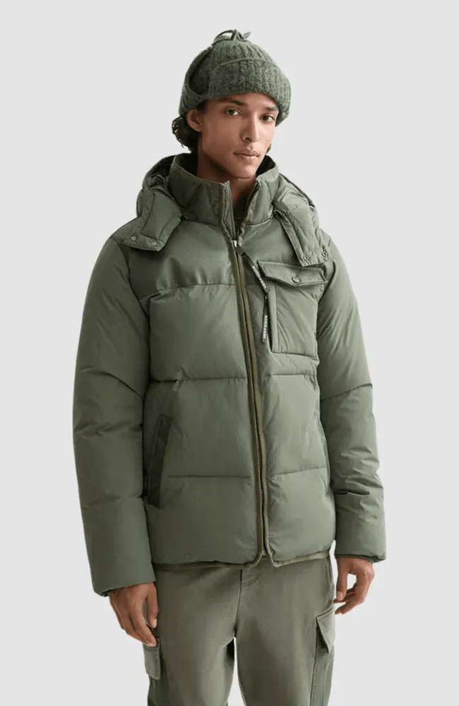 hooded puffer jacket - 2