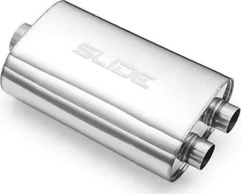 Sustë shkarkimi SLIDE Middle Silencer 304SS, dalje 51mm, gjatësi 350mm, argjend