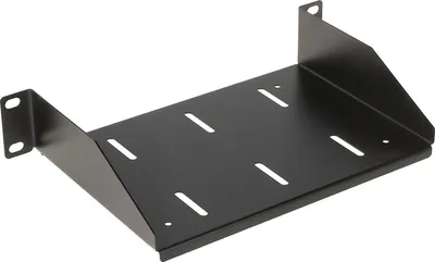 Rafth për kabinet RACK Stalflex E-RSF10-1U-150B, 10", thellësi 150 mm, i zi - 2