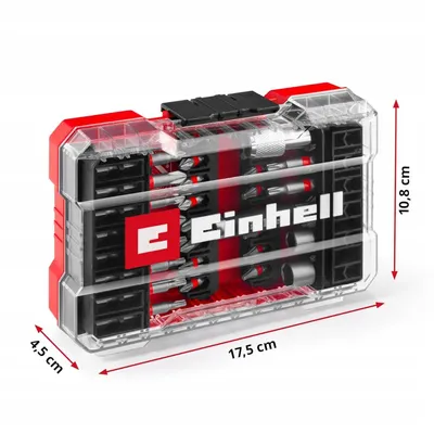 Set me bit kaçavidash Einhell, 42 copë, M Case, shumëngjyrësh - 4