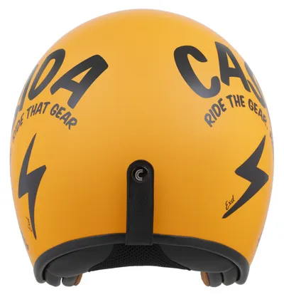 Helmetë moto CASSIDA Oxygen 2.0 Gear, diellore, ECE 22.06, S, verdhë e zezë - 5