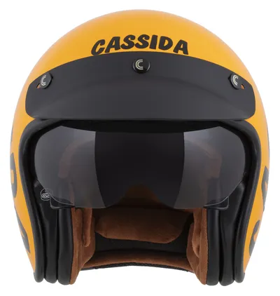 Helmetë moto CASSIDA Oxygen 2.0 Gear, diellore, ECE 22.06, S, verdhë e zezë - 7