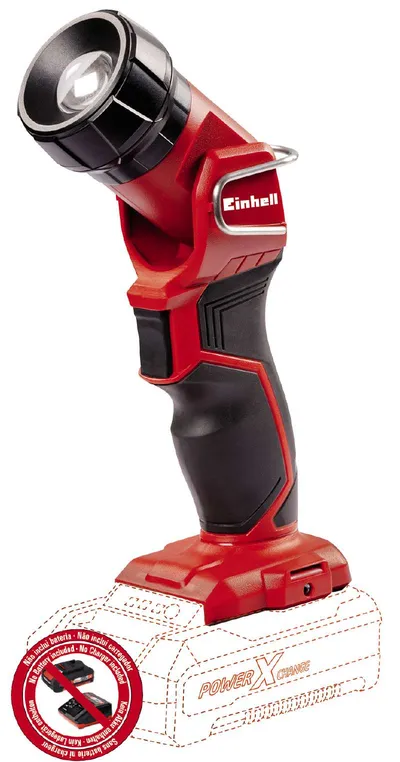 Dritë pune Einhell TE-CL 18 Li H-solo, LED, pa bateri, e kuqe - 1