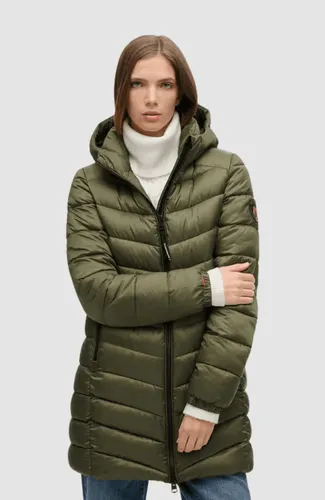 hooded fuji mid padded jacket - 3