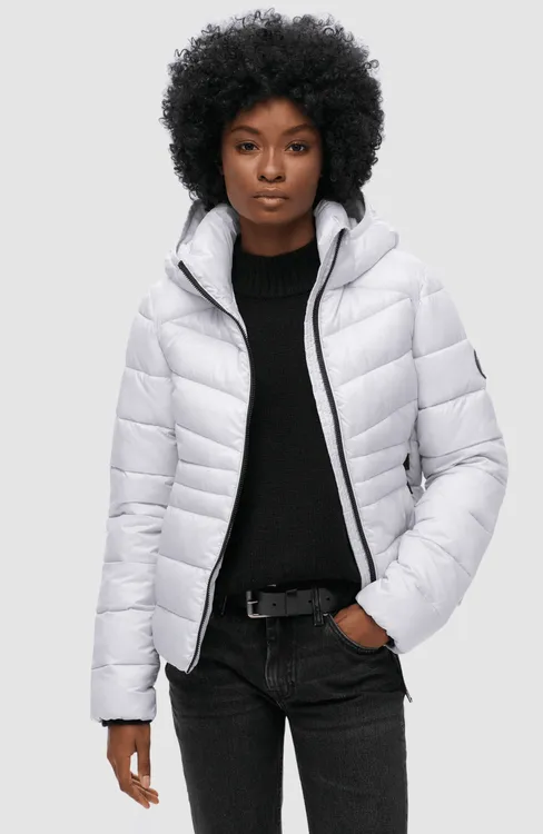 hooded fuji quilt padded jkt - 4