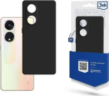 Maskë mbrojtëse 3MK Matt Case për Oppo Reno8 T 5G, TPU, mat, e zezë