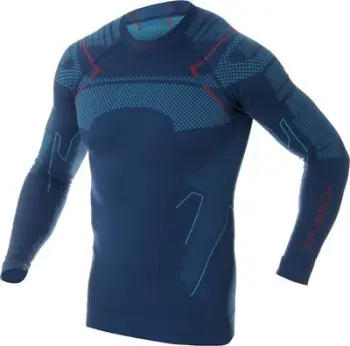 Bluzë termike Brubeck LS13040A, për meshkuj, madhësia L, ngjyrë denim