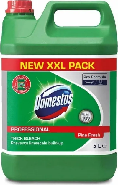 Dezinfektues WC Domestos Pine Fresh, lëng, 5L - 1
