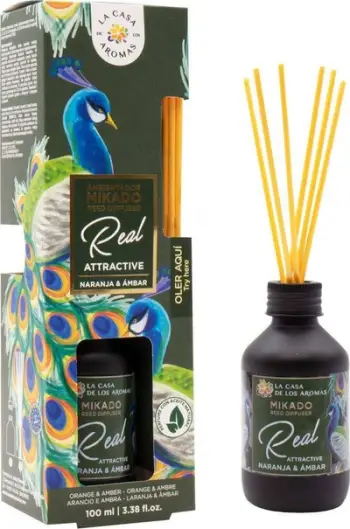 Aromatizues ambienti La Casa de los Aromas Safari Real Attractive, shkopinj difuzer, 100ml