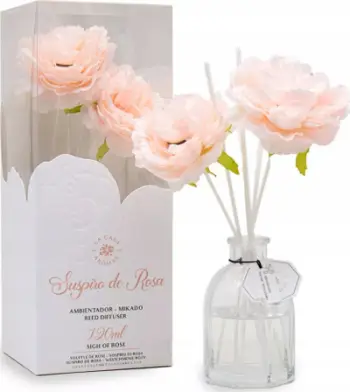 Aromatizues ambienti La Casa De Los Aromas Sigh of Rose, shkopinj aromatik, 120 ml, rozë