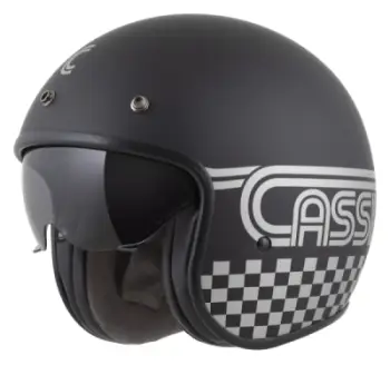Helmetë moto CASSIDA Oxygen 2.0 Rondo, për motor, matt black silver, madhësia XL