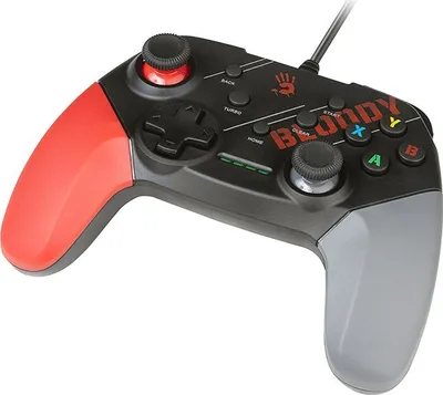 Gamepad A4tech Bloody GP30GP30 BKRD, për PC dhe Nintendo Switch, me kabllo, i zi kuqe - 1