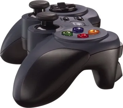 Gamepad dhe joystick Logitech F310 dhe G X56 Hotas, për PC, USB, gri - 1