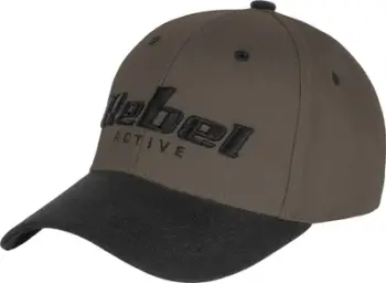 Kapele baseball Rebel Active, pambuk, madhësia S, zi kafe