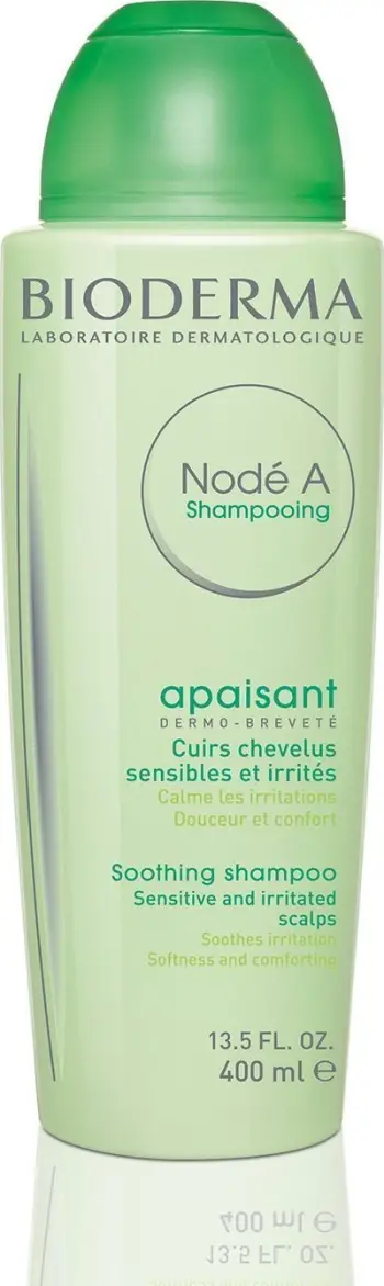 Shampo për flokë Bioderma Nodé A, për skalp të ndjeshëm, hidratim qetësues