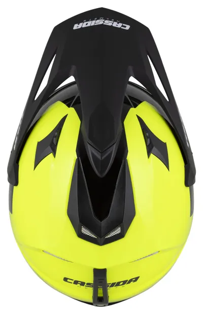Helmetë moto CASSIDA Tour 2.0 Dual, ECE 22.06, Pinlock ready, e verdhë fluo e zezë mat - 7