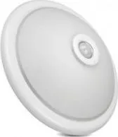 Plafon tavanor Maclean MCE324, sensor lëvizjeje PIR, 2x E27 40W, i bardhë - 1