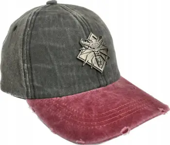 Kapelë baseball Good Loot The Witcher 3 Vintage, pambuk, madhësi universale, gri burgundy