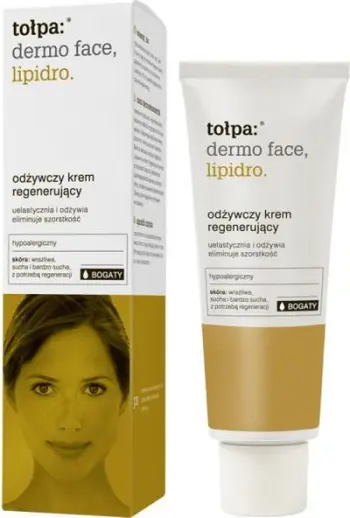 Krem fytyre Topa Dermo Face Lipidro, rigjenerues ushqyes, 40ml