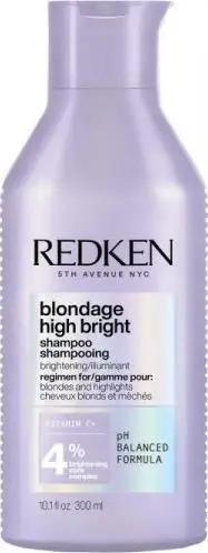 Shampo për flokë biond Redken Blondage High Bright, 300ml, transparente