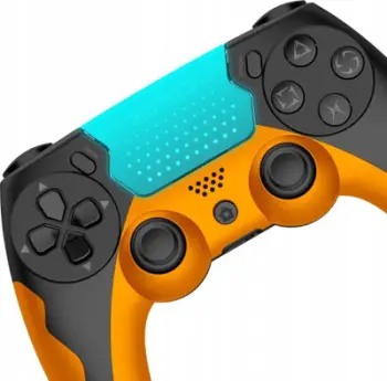 Gamepad wireless YAXO Hornet Fury, për PS4 PS3 PC Android, Inferno portokalli