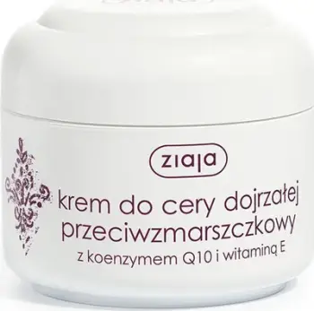 Krem fytyre Ziaja Daily, kundër rrudhave, koenzimë Q10, 50 ml