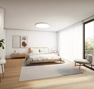 Plafonierë LED Xiaomi Mi Smart LED Ceiling Light D40, 45W, inteligjent, e bardhë - 1