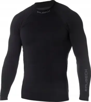 Bluzë termike për meshkuj Brubeck Extreme Thermo, L, e zezë